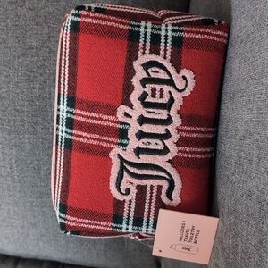 Juicy Couture Travel Cosmetic Bag w/ toiletry bottle